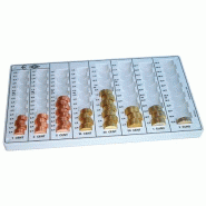 WEDO Monnayeur compact, capacité 246,40 EUR, coloris gris lumière - gris 160100837