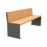 Bancs ligne KUB acier et bois