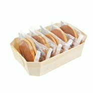 Barquette bois 18x10,5x5,5cm - par 300