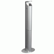 Cendrier mural Rossignol Koa avec serrure 2,5 L gris métal Cendrier mural Rossignol Koa avec serrure 2,5 L gris métal