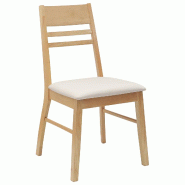 Chaises de salle à manger 2 pcs Naturel 43 x 54 x 89 cm Modèle Orion Essence - 8721359374711