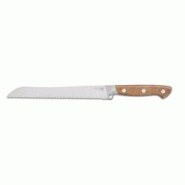 Couteau à pain Georges en bois 20 cm - Marron Autre Inox Tarrerias Bonjean 31x2.5 cm - marron 3118220050952 Couteau à pain Georges en bois 20 cm - Marron Autre Inox Tarrerias Bonjean 31x2.5 cm - marron 3118220050952
