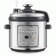 Mijoteur fast slow go -  Argent / Métallique Rond Acier Inoxydable (inox  Sage 36.50x35.50 cm - argenté 9355973007732