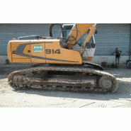 Pelles sur chenilles liebherr r914c