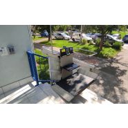 Plateforme élévatrice monte-escaliers droits pour accès PMR - Garaventa Lift X3
