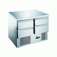 Saladette 4 tiroirs gn1/1  220 l int/ext inox AFI