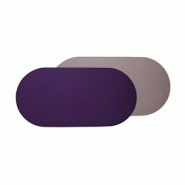 Stil Casa, set de 12 chemins de table bicolores, cousus en polyuréthane laminé, 78xh. 38 cm, finition dollar coloris violet/rose. - RUN7838-VC Stil Casa, set de 12 chemins de table bicolores, cousus en polyuréthane laminé, 78xh. 38 cm, finition dollar coloris violet/rose. - RUN7838-VC