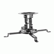 VALUE Support pour projecteur, fixation sous plafond, jusqu'à 13,5 kg, noir_0