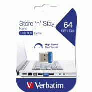 Verbatim store 'n' stay nano usb 3.0, 64gb Verbatim store 'n' stay nano usb 3.0, 64gb