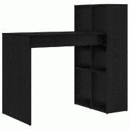 VidaXL Bureau Chêne noir 108 x 55 x 103.5 cm Bois d'ingénierie Modèle Riviera Signature - 869459