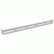 Barre de charge mixte - L100cm - Blanc 9003 - Acier