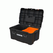 Caisse à outils portable STACK N ROLL plastique noir 48 x 33 x 26 cm WORX BY KETER - WOR7290112635600