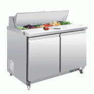 Comptoir de préparation 2 portes 405l série u - PGD882