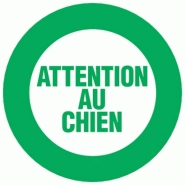 Disque d.80 attention au chien Disque d.80 attention au chien
