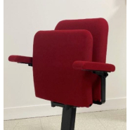 Fauteuil en mousse polyuréthane, épaisseur 70mm, emboîtable du dossier par glissière plastique  - tr70