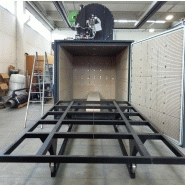 Fours à pyrolyse pour le décapage de balancelles à 850° C avec régulation automatique du process