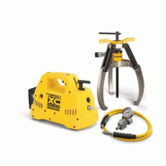 Ensembles d'extracteur Lock-Grip LGHS314CB - 14 tonnes - 3 griffes - Pompe sur batterie 115V