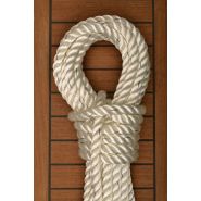 Ms-213 - polyester rope - amarres - corderie meyer sansboeuf - cordage 3 torons double torsion - charge de rupture : 340 à 6600 dan