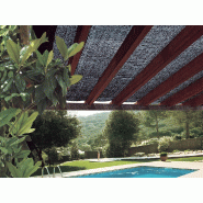 NORTENE Rouleau de filet d'ombrage. Couleur noire 70% 4X5M Edm - 174046