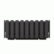 Prosperplast - Jardinière de balcon BOARDEE FENCYCASE - 38x18x16,2 cm, anthracite - gris plastique ZA3258