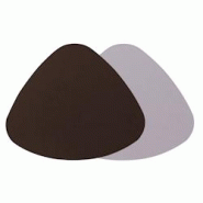 Stil Casa, ensemble de 12 sets de table bicolores, polyuréthane laminé cousu, 27xh. 24 cm, finition dollar couleur marron/rose. - STP-SG-BWC Stil Casa, ensemble de 12 sets de table bicolores, polyuréthane laminé cousu, 27xh. 24 cm, finition dollar couleur marron/rose. - STP-SG-BWC