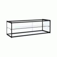 Vitrine neutre 2 niveaux sans socle largeur 92 XCZ-71L - XCZ-71L