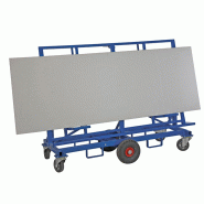 Chariot porte panneau basculant - Capacité 500 kg - Support réglable et structure robuste