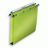 ELBA Boîte de 10 dossiers suspendus Ultimate H A4, fond D30, en polypro vert - 3362949903901