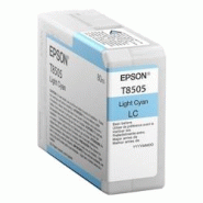 Epson T8505 Cartouche Cyan Clair C13T85050010 (T8505) - bleu 0010343914902 Epson T8505 Cartouche Cyan Clair C13T85050010 (T8505) - bleu 0010343914902