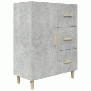 Helloshop26 - Buffet bahut commode armoire meuble de rangement organisateur cuisine salle de séjour salon 69,5 x 34 x 90 cm bois 02_0032041 - 3000210