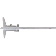 Jauge de profondeur mécanique en inox - haute qualité - lecture au 0,02 mm - 300 mm_0