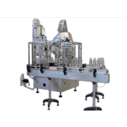 Machine automatique pour le remplissage et la fermeture des flacons et des pots de petites contenance - 1000 à 6000flacons /h -MICROBLOC Machine automatique pour le remplissage et la fermeture des flacons et des pots de petites contenance - 1000 à 6000flacons /h -MICROBLOC