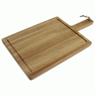 Planche à steak en bois d'acacia massif - Olympia - 260 x 190 x 25 mm, réversible et facile à nettoyer Planche à steak en bois d'acacia massif - Olympia - 260 x 190 x 25 mm, réversible et facile à nettoyer