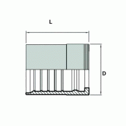 Pour tuyaux 4SH - 12 , 3/4" , 19 , 38 , 60