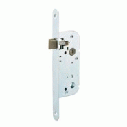Serrure encastrable pour porte intérieure, blanche, bouts ronds - SERRUPRIX - blanc 3150269240109 Serrure encastrable pour porte intérieure, blanche, bouts ronds - SERRUPRIX - blanc 3150269240109