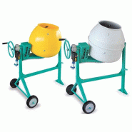 Bétonnière électrique monophasé 138 litres S 140 avec cuve en plastique - IMER - 01015601 Bétonnière électrique monophasé 138 litres S 140 avec cuve en plastique - IMER - 01015601