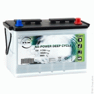 BATTERIE TRACTION NX POWER DEEP CYCLE 12V 105AH AUTO BATTERIE TRACTION NX POWER DEEP CYCLE 12V 105AH AUTO
