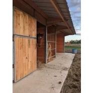 Box râtelier et abri de prairie - RATABRBOX1 - bois Douglas - fabrication française_0