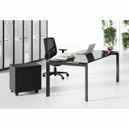 Bureau en verre - 220-cm Bureau en verre - 220-cm