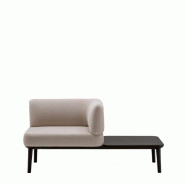Canapé modulaire "SOU" - 1 Place + Table droite Canapé modulaire "SOU" - 1 Place + Table droite