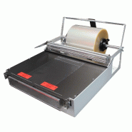 Cellophaneuse semi-manuelle - filmage rapide pour produits et palettes