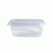 FHC - 1 000Pcs - Boite plastique PP rectangulaire transparente 110x80x40mm 200ml - transparent plastique FHC209REC200 FHC - 1 000Pcs - Boite plastique PP rectangulaire transparente 110x80x40mm 200ml - transparent plastique FHC209REC200