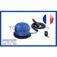 Gyrophare Gyroled bleu télécommandé embase magnétique prise allume cigare classe 1 flash STANDBY MERCURA 30372-00 Gyrophare Gyroled bleu télécommandé embase magnétique prise allume cigare classe 1 flash STANDBY MERCURA 30372-00