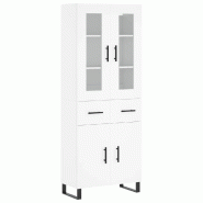 Helloshop26 - Buffet bahut commode armoire meuble de rangement organisateur cuisine salle de séjour salon haut 69,5 x 34 x 180 cm 02_0032628 - 300021 Helloshop26 - Buffet bahut commode armoire meuble de rangement organisateur cuisine salle de séjour salon haut 69,5 x 34 x 180 cm 02_0032628 - 300021