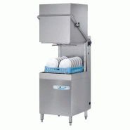 Lave-vaisselle à capot Hoonved avec Break Tank 65 paniers/h, Inox, 400V - TRI