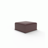 Pouf m the factory - grenat