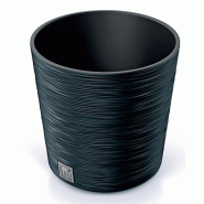 Prosperplast - Jardinière coloris Anthracite, avec réservoir, collection FURU - 30x30x29,4 cm, capacité 15 L - gris plastique polypropylène ZA5240