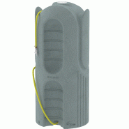 Récupérateur d'eau de pluie hors sol - 600L - Polyéthylène recyclable - Beige ou Gris