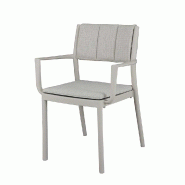 Rocco - Fauteuil empilable en polypropylène sable
