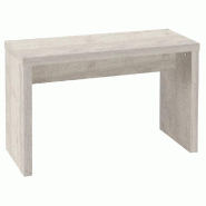 Table gigogne Flexia coloris chêne blanchi 90x40x60cm